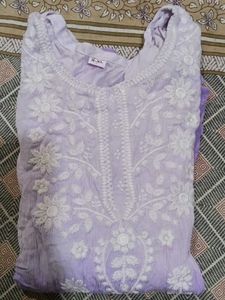 Chikankari Embroidered Kurta