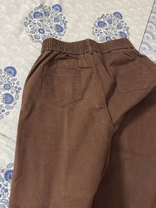 Brown joggers