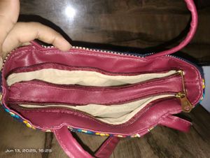 Set Of 2 Patterned Tote Bag