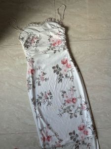 Floral Print Bodycon Dress