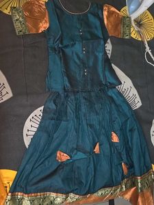 Ready Made Silk Lehenga Choli For Girls