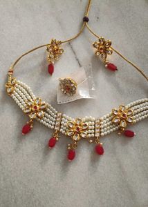 Kundan choker set