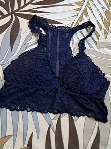 Four Padded  Bralet Top N Panty  Combo Imported Fa