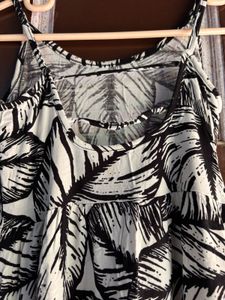 Nuon By Westside Leaf Print Sundress