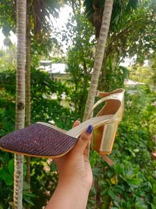 Beautiful Glittery Party Wear Heels