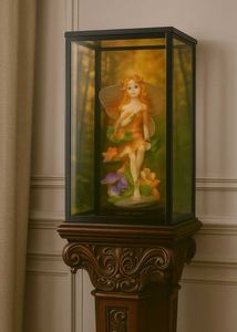 Fairy Figurine in Display Case