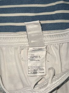 Nike White &amp; Black Athletic Shorts