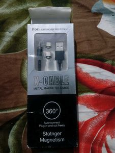 X-Cable Metal Magnetic Fast Charging
