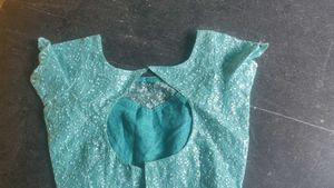 saree with stitching blouse