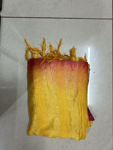 NEW YELLOW &amp; PINK DRESS MATERIAL