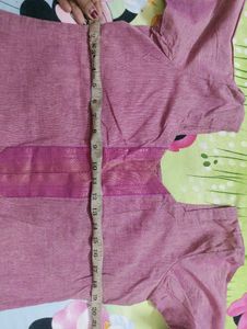 Pink Stitched Kurti