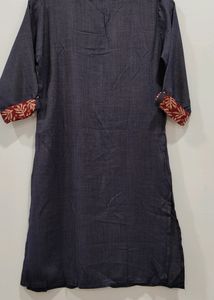 Denim Kurta