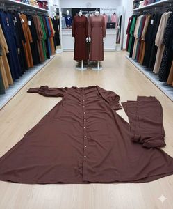 Elegant Brown Abaya new