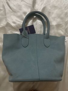 Sky Blue Hand Bag