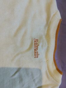 Vintage Balmain Sleeveless Sweater