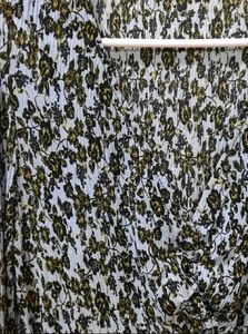 Mango Floral Print Midi Dress