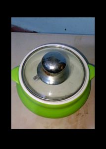 Ceremic Bowl With Glass Lid