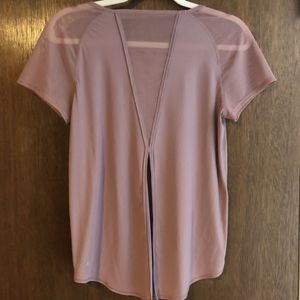Y2k Mauve Pink Shirt