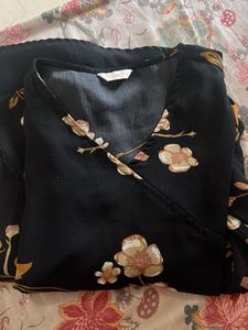 Floral Wrap Dress