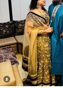 Fully Heavy fish Cut  Wedding Lhenga