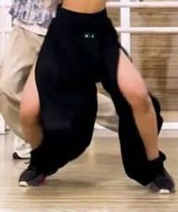 Black Side Cut Pant