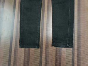 AB-26 Size 34 Men Black slim Fit Denim Jeans