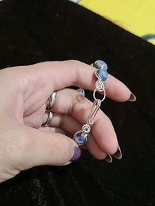 Sodalite Wire Wrapped Bracelet New