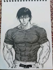 Toji fushigoru ink sketch