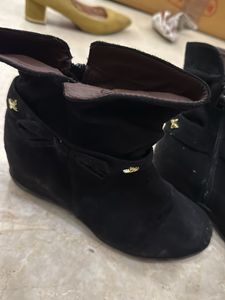 Black Suede Boots