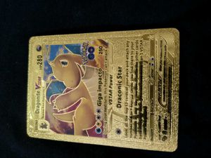 Gold Dragonite VSTAR Pokemon Card