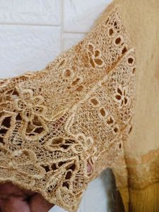 Vintage Lace Sleeve Top