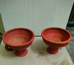 Clay Terracotta Cups