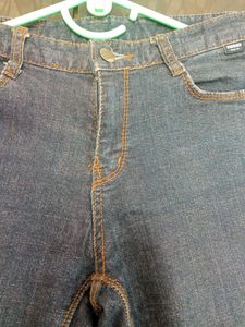 Blue Low Waist Jeans