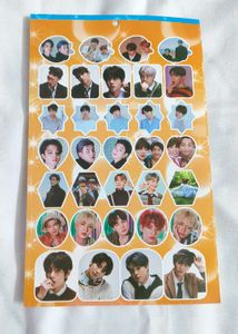 BTS Stickers - 52 Pcs
