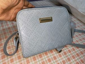 Blue Crossbody Sling Bag