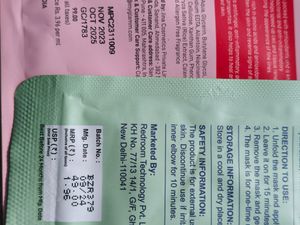 Combo Of 4 Sheet Masks