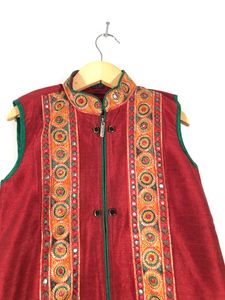 Red&amp;Green Emboridered Ethnic Set(Boy’s)