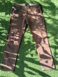 RICHLOOK Brown Casual Trousers