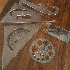 5 Pieces Geometry Set