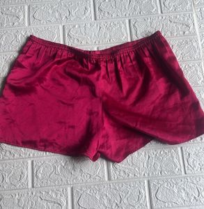Silky Satin Sleep Shorts