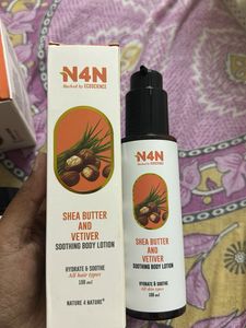 N4N Body Scrub &amp; Lotion
