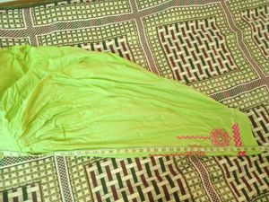 Punjabi Suit With Dupatta Parrot And Pink Combinat