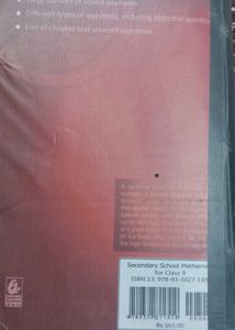 R S AGGARWAL Class 9th MATHMEMATICS (MATHS) Book