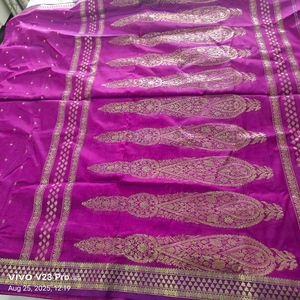 Silk Purple Saree