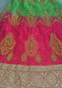 Ethnic multi lehanga choli