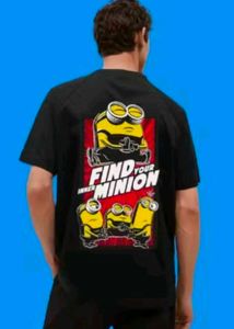 Men Printed Round Neck Cotton Blend