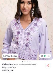 Vishudh Top For Women