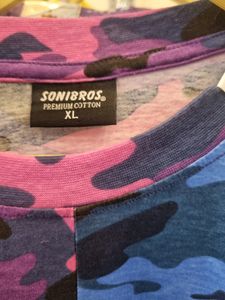 Multi Colour Printed Tshirt