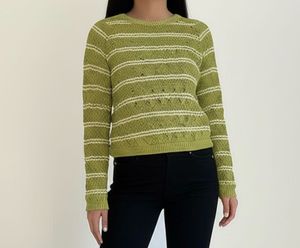 Green Knit Sweater