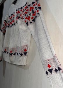 Vintage Patterned Cardigan